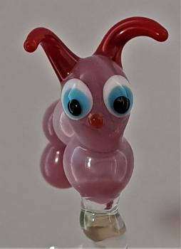 Preview: Orchideenstab mit Raupe, rosa (normale Ausf.)